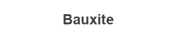 Bauxite