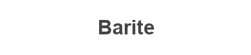 Barite